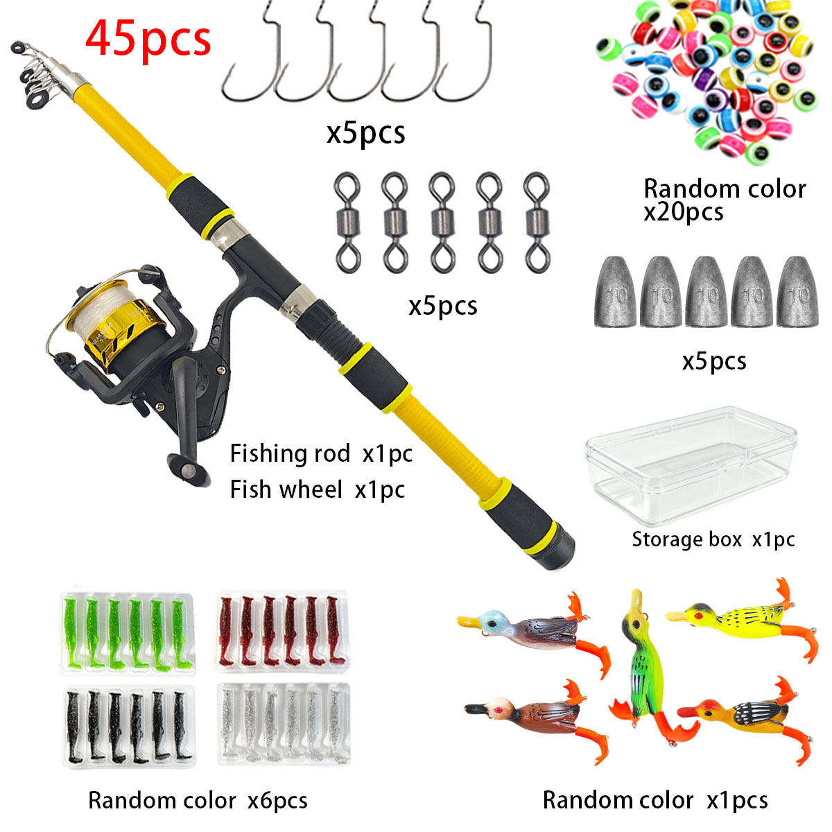 Teleskop-Angelruten-Rollen-Set – Developing Tank Reel Bewertung und Preis