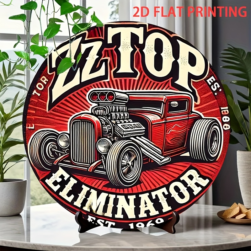 2D Flat, 1 Stück ZZ Top Elimin – Vintage Collectible Plates Bewertung und Preis