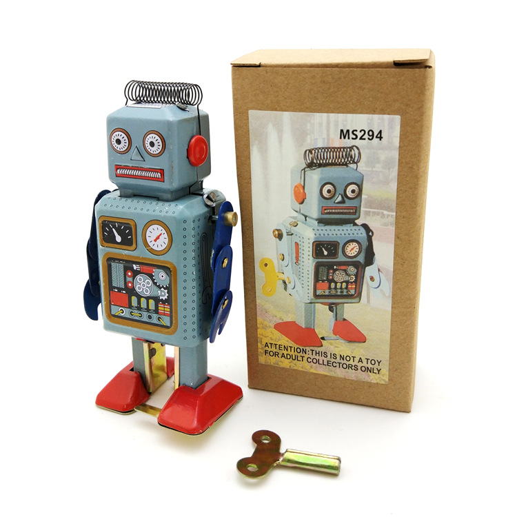 Vintage MS294 Blech-Aufziehrob – Vintage Collectibles Store Bewertung und Preis