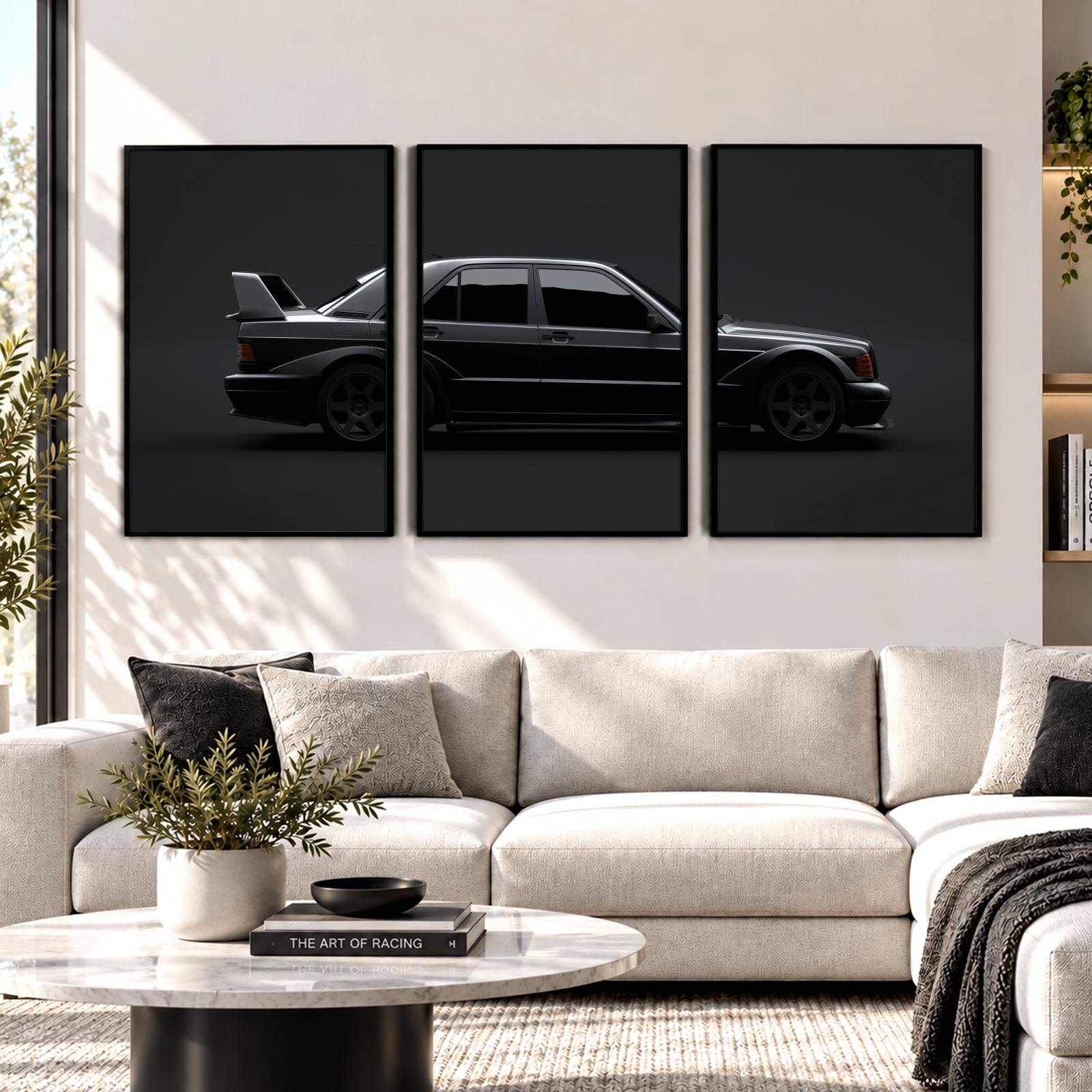 Vintage-Sportwagen, 190E, Gemä – Vintage Collectible Posters Bewertung und Preis