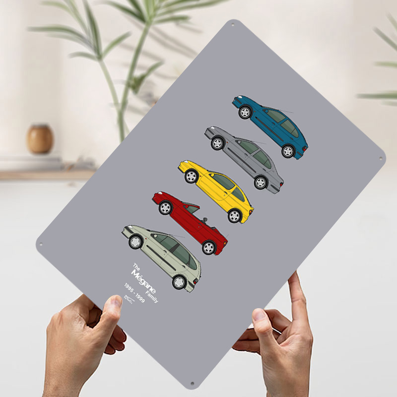 Sports Car Megane Collection 1 – Vintage Collectible Posters Bewertung und Preis