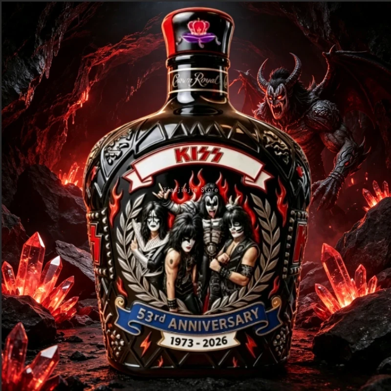 Vintage-Whiskeykaraffe im Rock – Vintage Collectible Liquor Bottles Bewertung und Preis